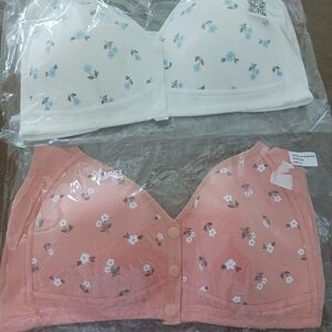 Lot of 4 Bras Yellow black White pink